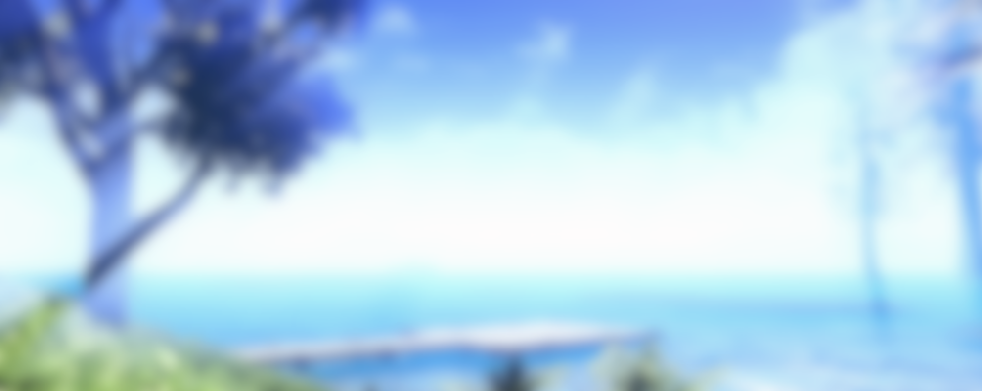 Blue Reflection Second Light Day Scenery