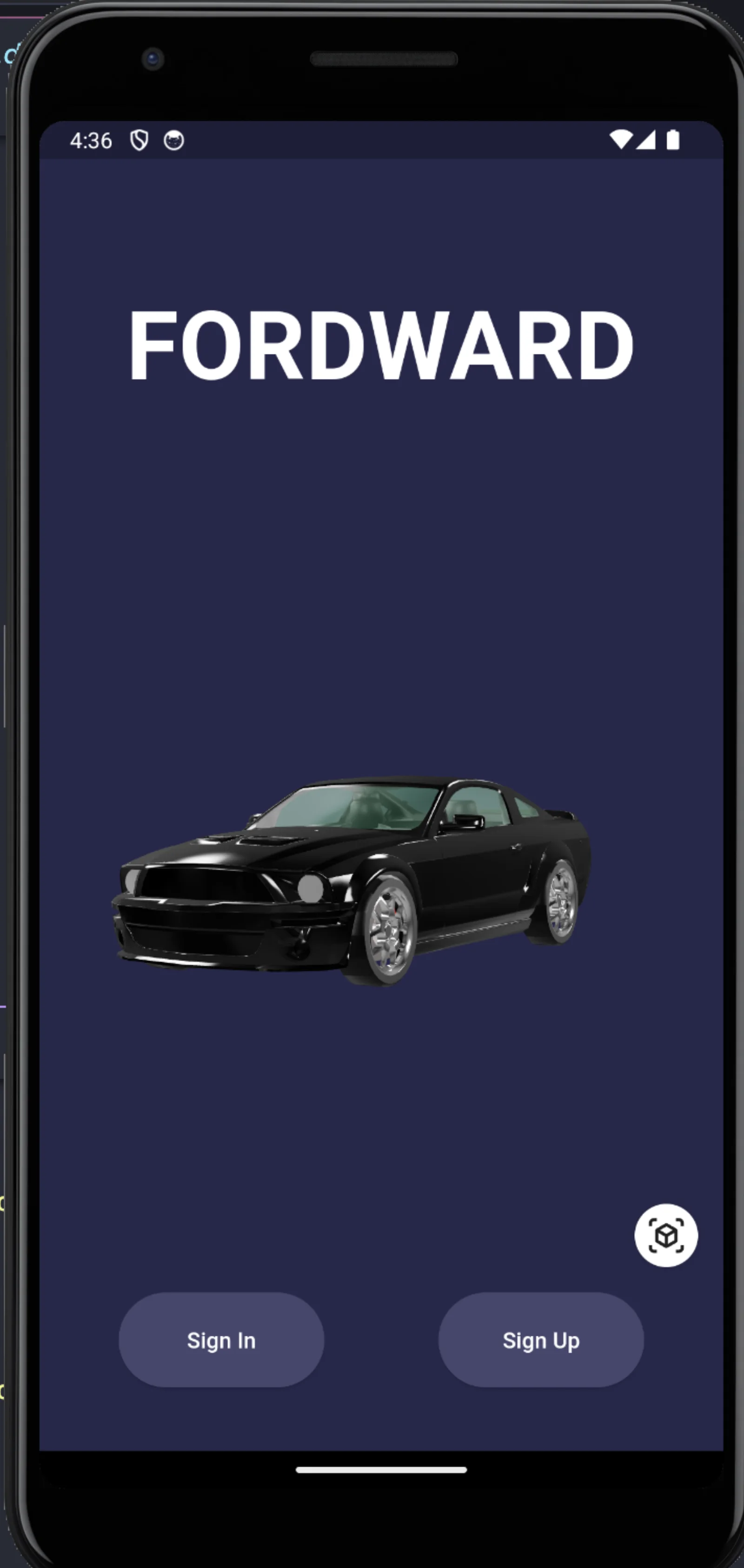 App home page